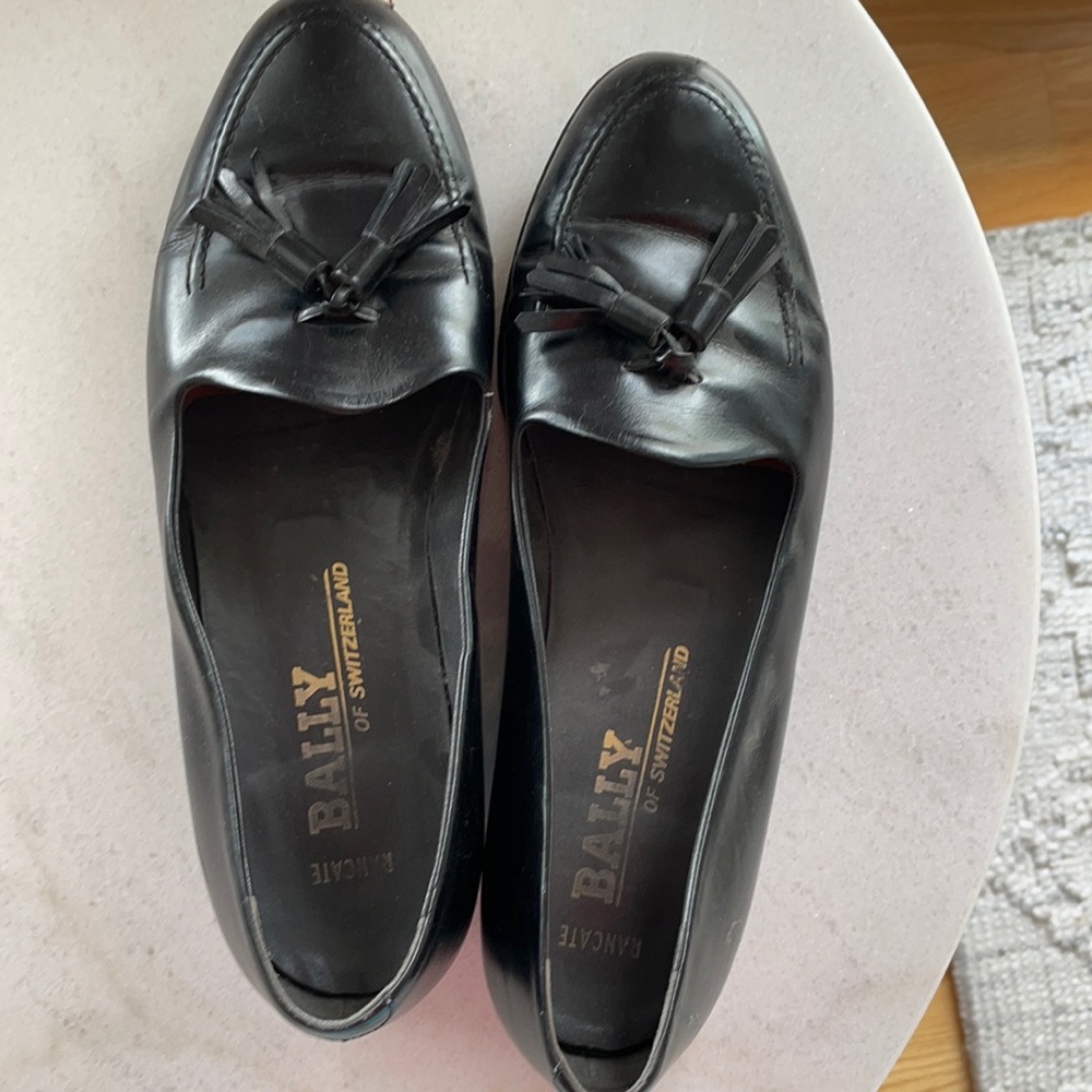 Men’s Black Loafer with Tassels
